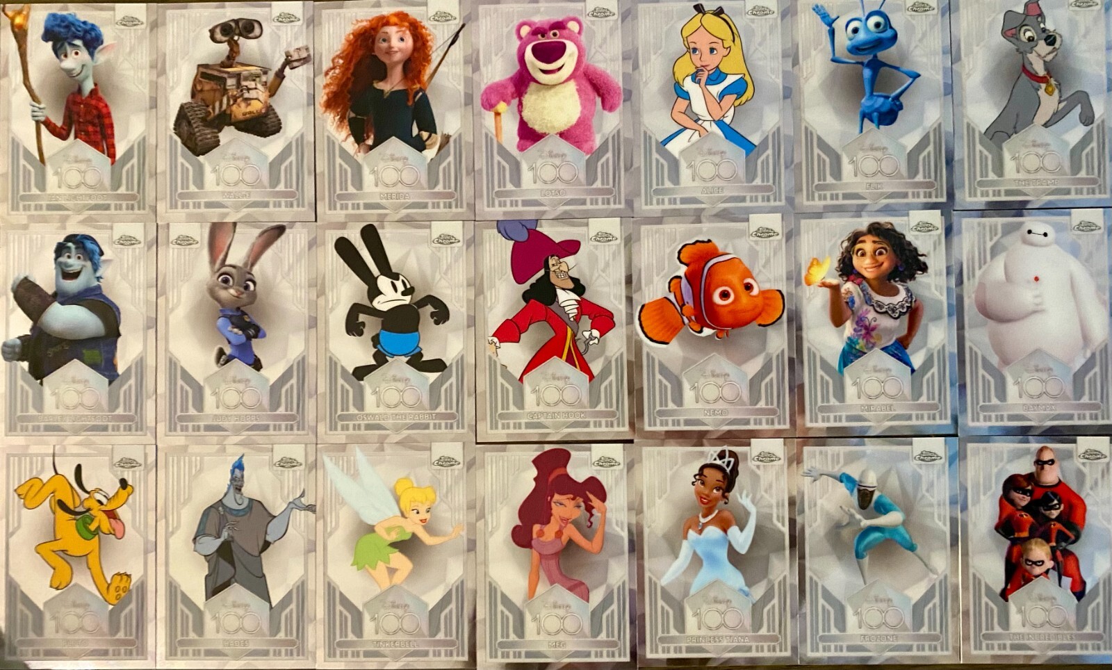2023 Topps Chrome Disney 100 Years of Wonder – Base #1-100 U Pick -CANADA SELLER