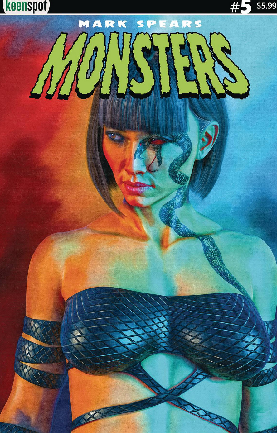 🔥 MARK SPEARS MONSTERS #5 Spears Snake Tattoo Variant – Presale 06/11/2025 🔥