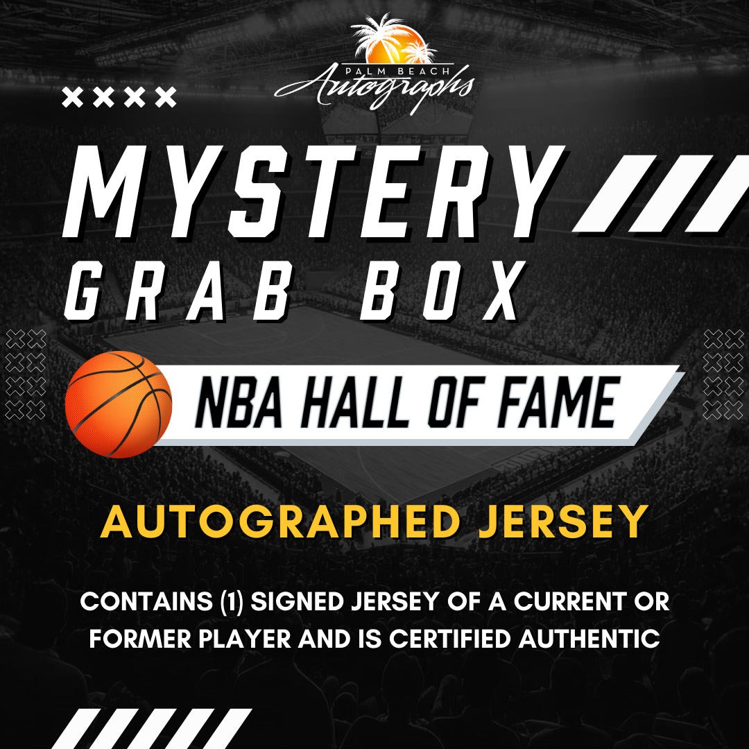 Mystery Grab Box – NBA Autographed Jersey – Only Hall of Famers