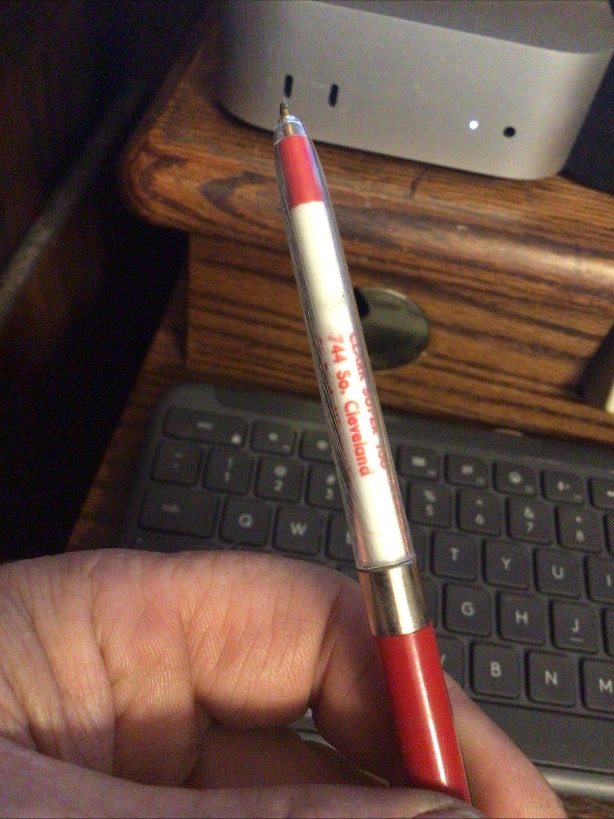 6” Clark Super 100 744 So Cleveland St Paul Mn Minn Gas Oil Advertising Pen