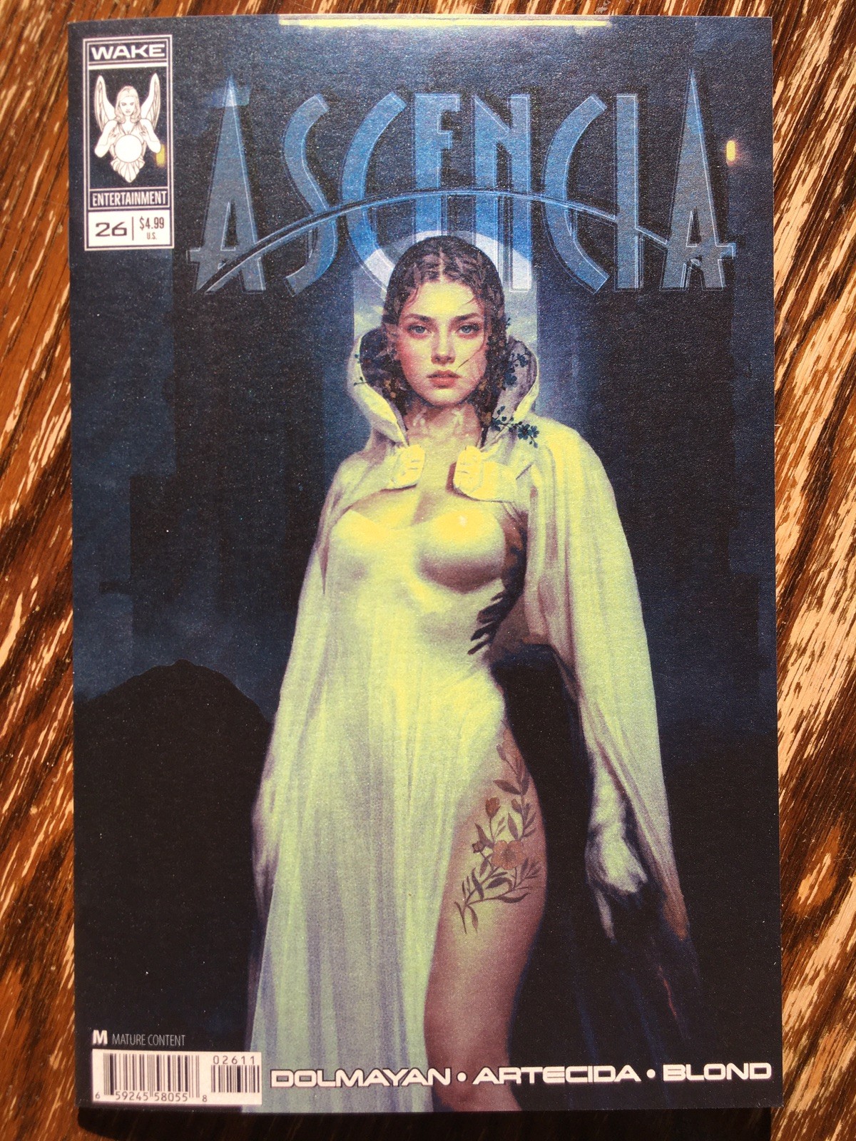 ASCENCIA 26 YORGOS COTRONIS COVER DOLMAYAN ARTECIDA BLOND WAKE ENTERTAINMENT