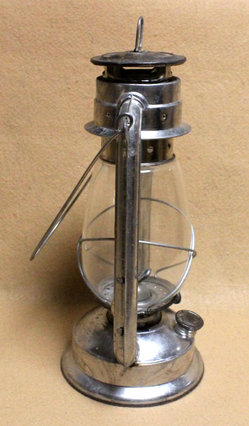 Vintage Lantern Aluminium Lightweight – German Style with handle
