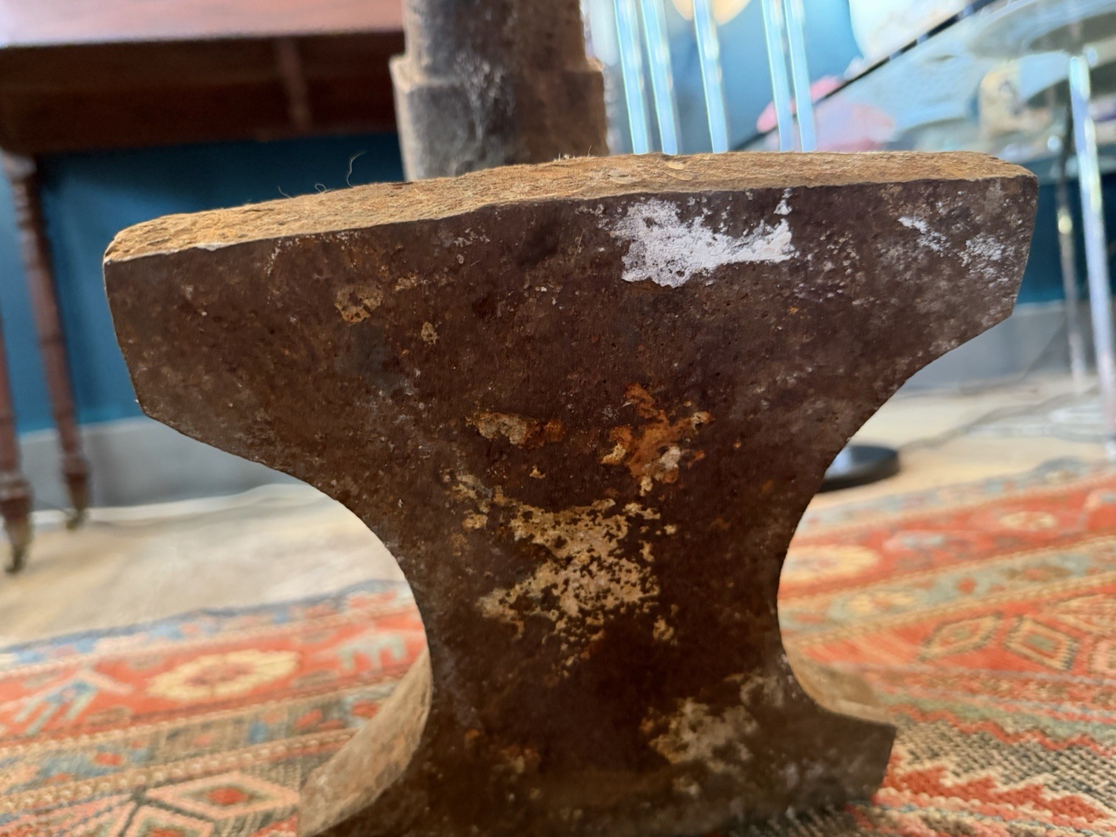 1930 Swedish Soderfors Blacksmith’s Anvil 84lbs Stunning Example Ships Fast Now