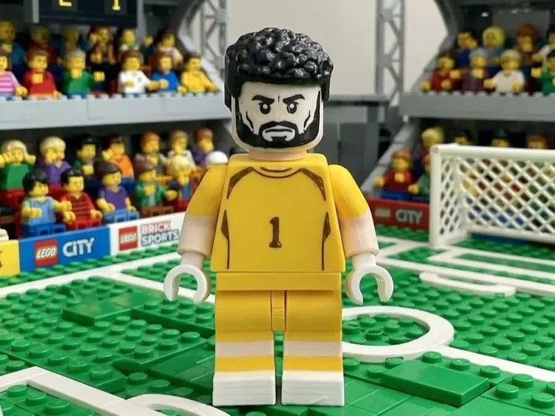 Vozinha Figure 10 inches tall 3D Printed Lego Inspired