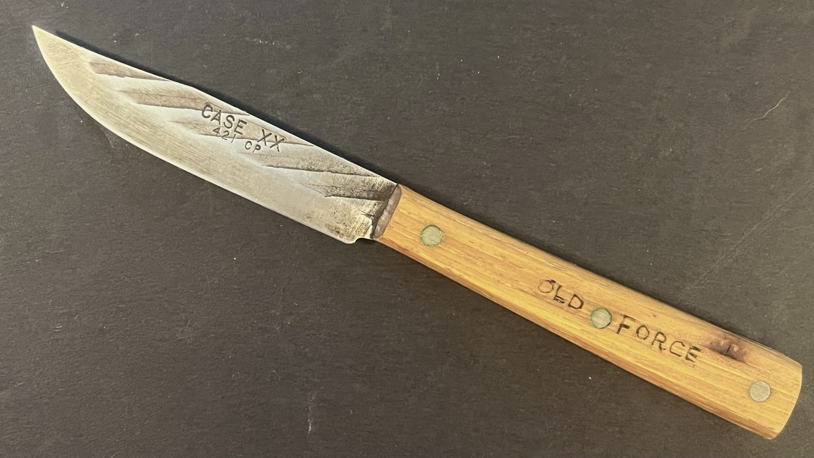Case XX 421 CP Old Force Single Blade Paring Knife