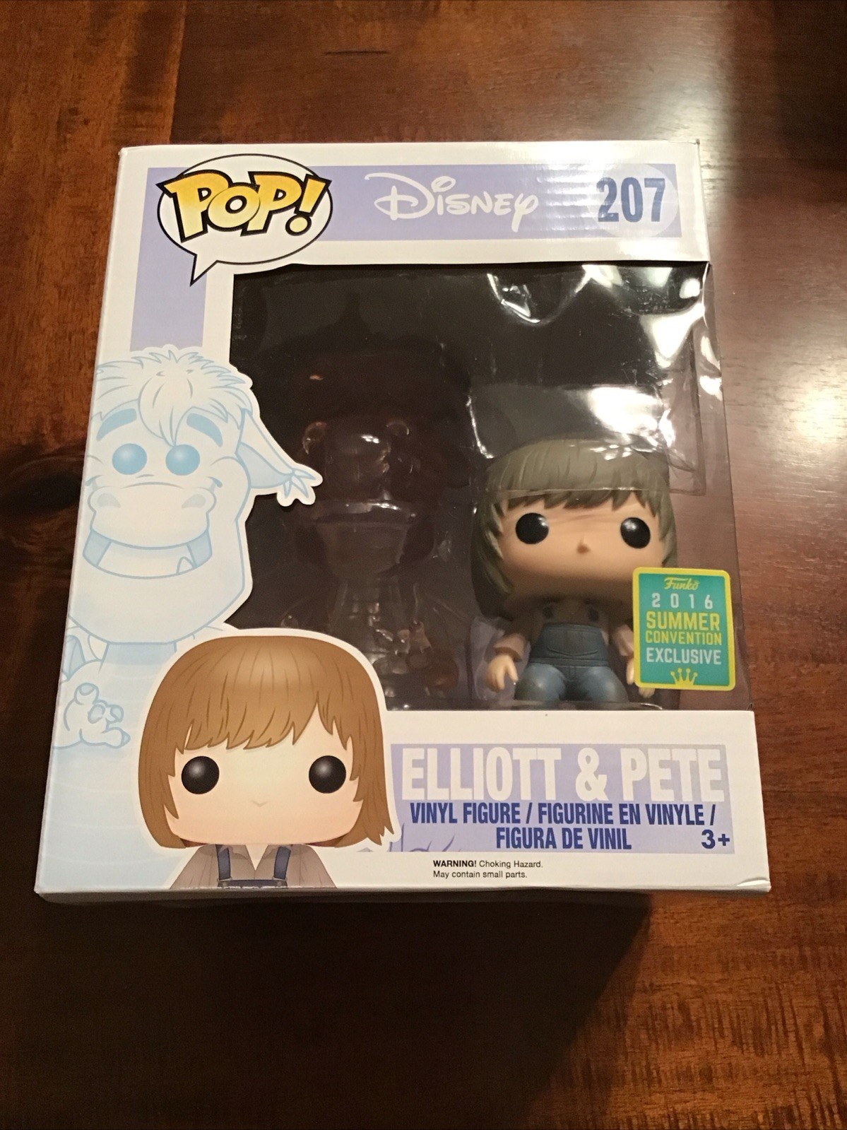 Funko Pop! Vinyl Super 6 in: Disney – Elliott (Invisible) and Pete (2-Pack) -…