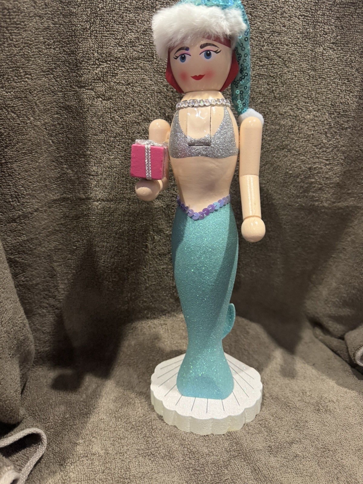 North Pole Trading Co. Nutcracker Holiday 14″ Mermaid
