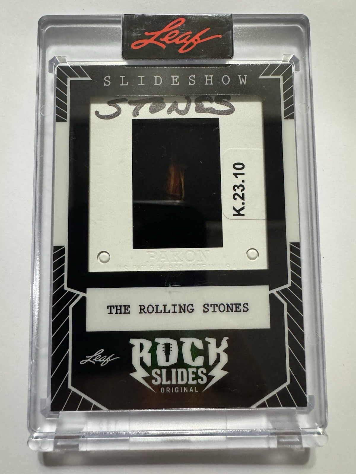 2026 Leaf Slideshow Rock Slides The Rolling Stones Mick Jagger RS-RS1