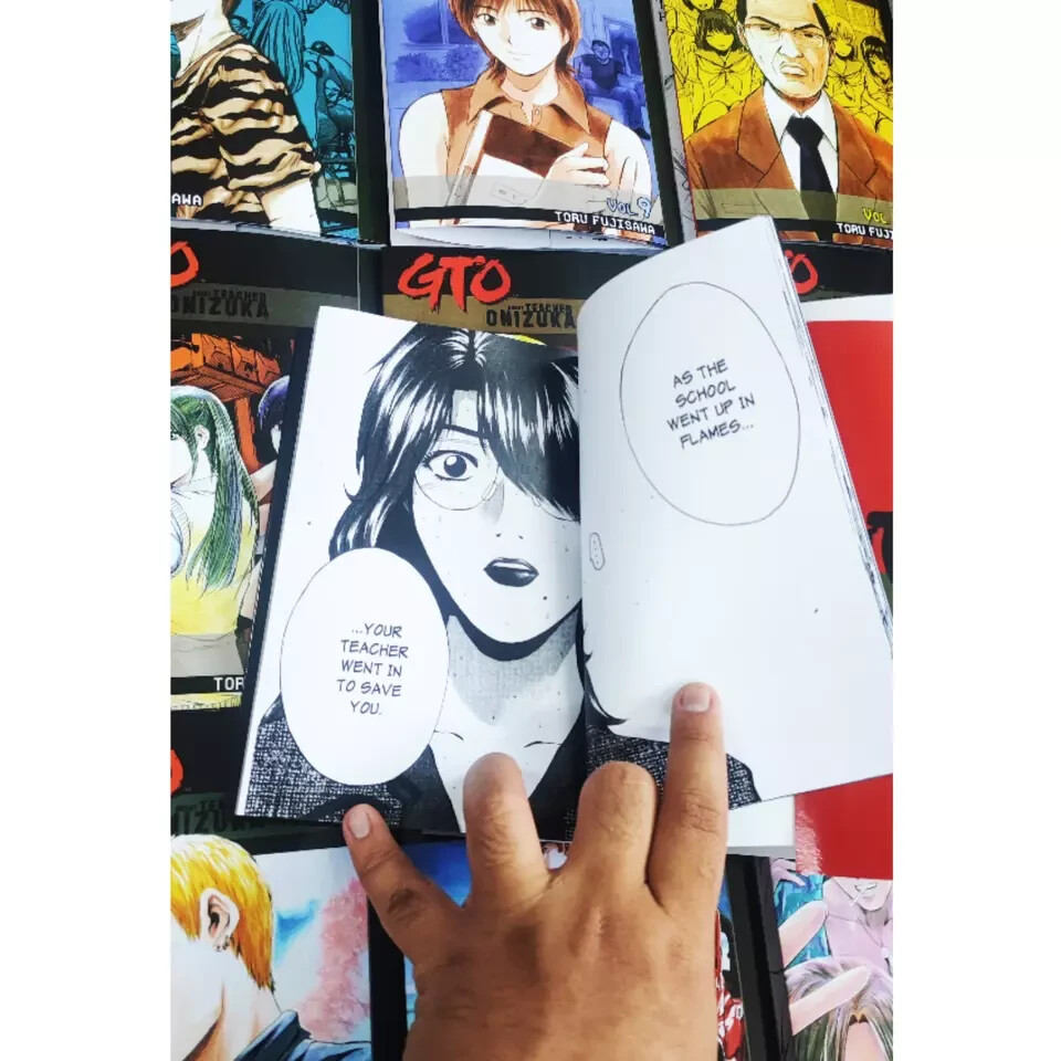 New Great Teacher Onizuka GTO Full Set Volume 1-25 Comic Book English Fast Ship