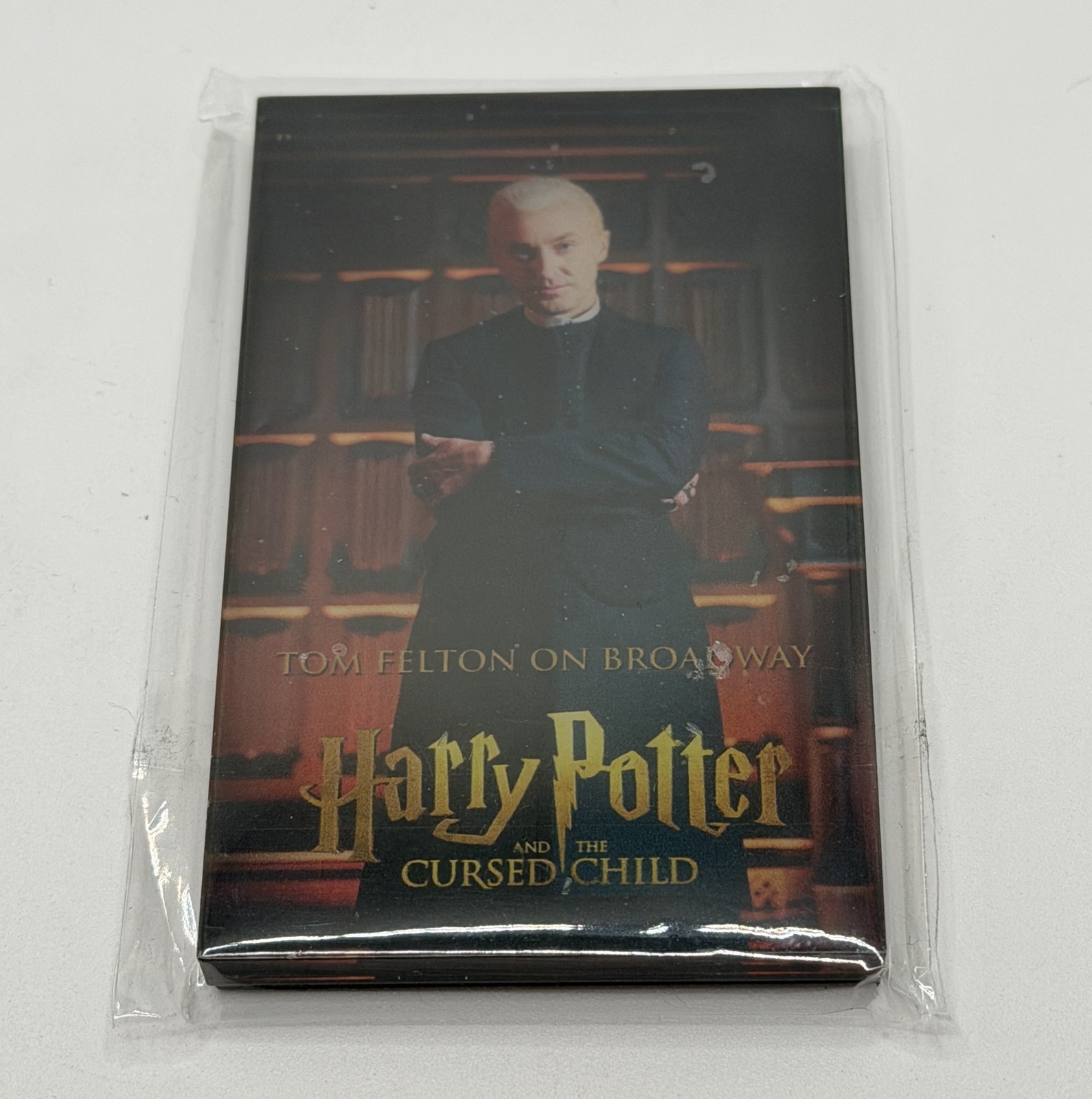 Harry Potter and the Cursed Child Tom Felton Draco Malfoy Magnet Broadway NYC