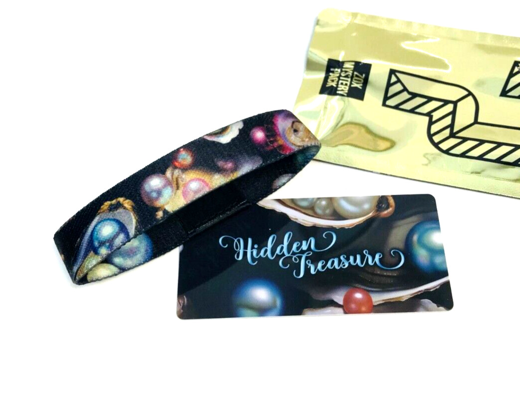 ZOX **HIDDEN TREASURE** Silver Single Medium Wristband w/Card