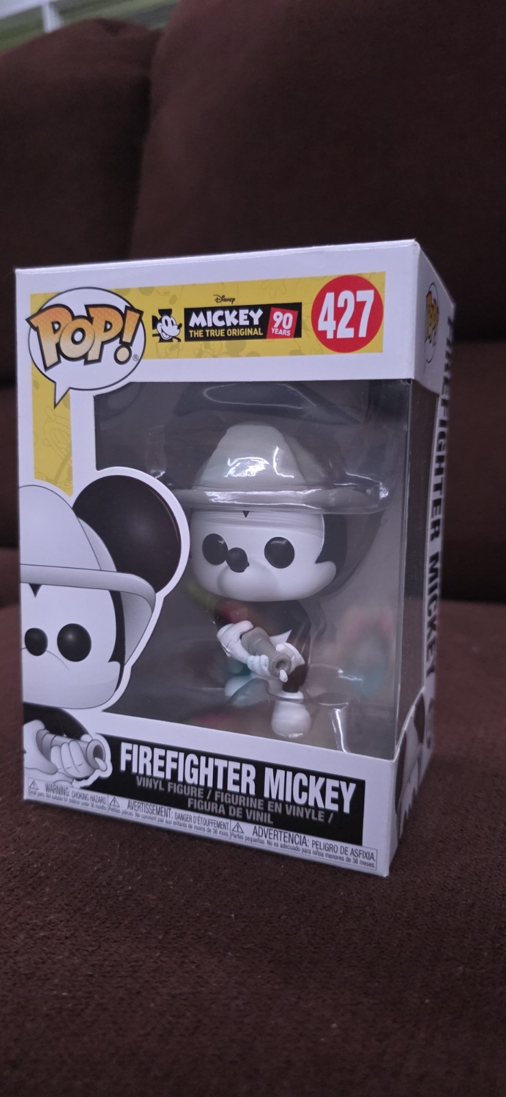Funko Pop! Disney Mickey Mouse 90 Years Firefighter Mickey #427 Vinyl Figure