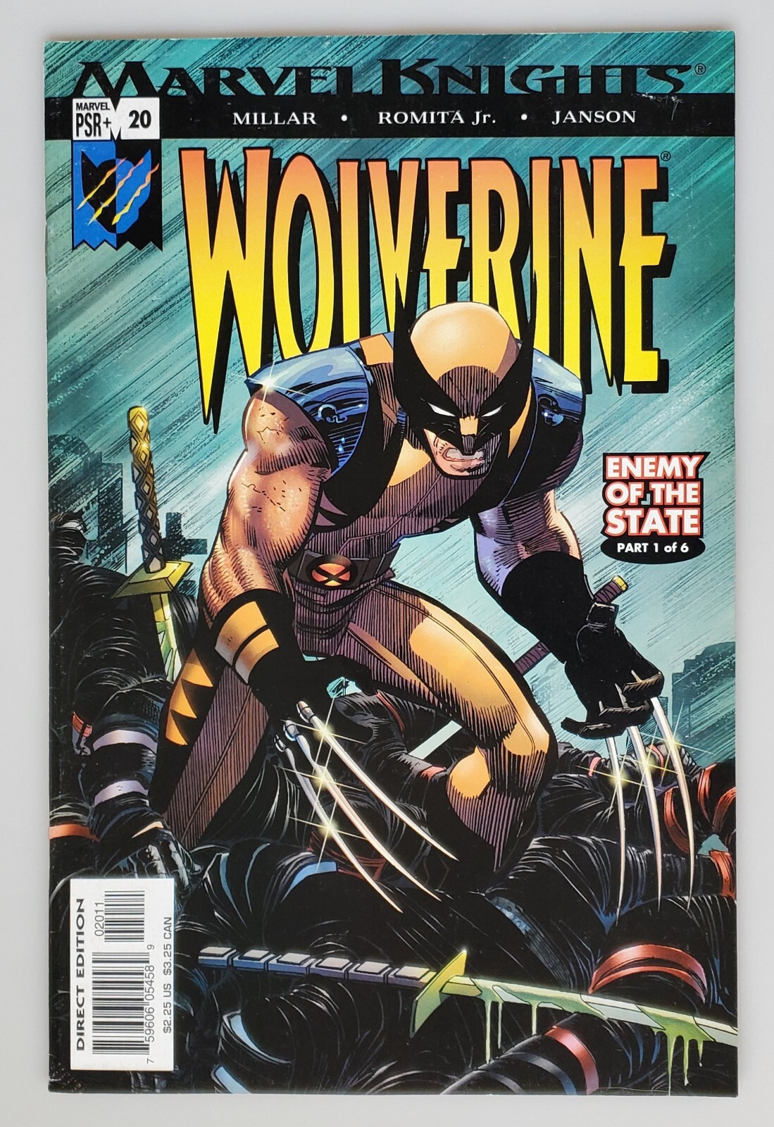 WOLVERINE #20 Enemy of the State Pt. 1 Marvel 2004 Mid-Grade