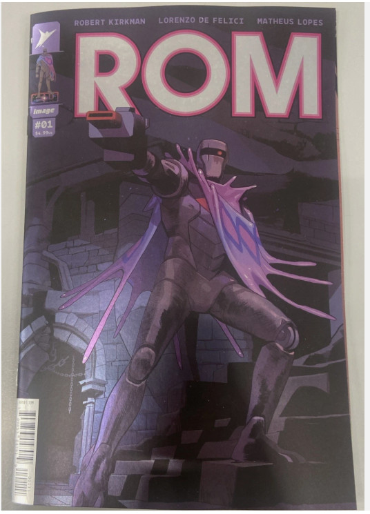 2026 IMAGE Comics ROM #1 MASK Blind Bag Secret Foil Variant KIRKMAN Energon NM