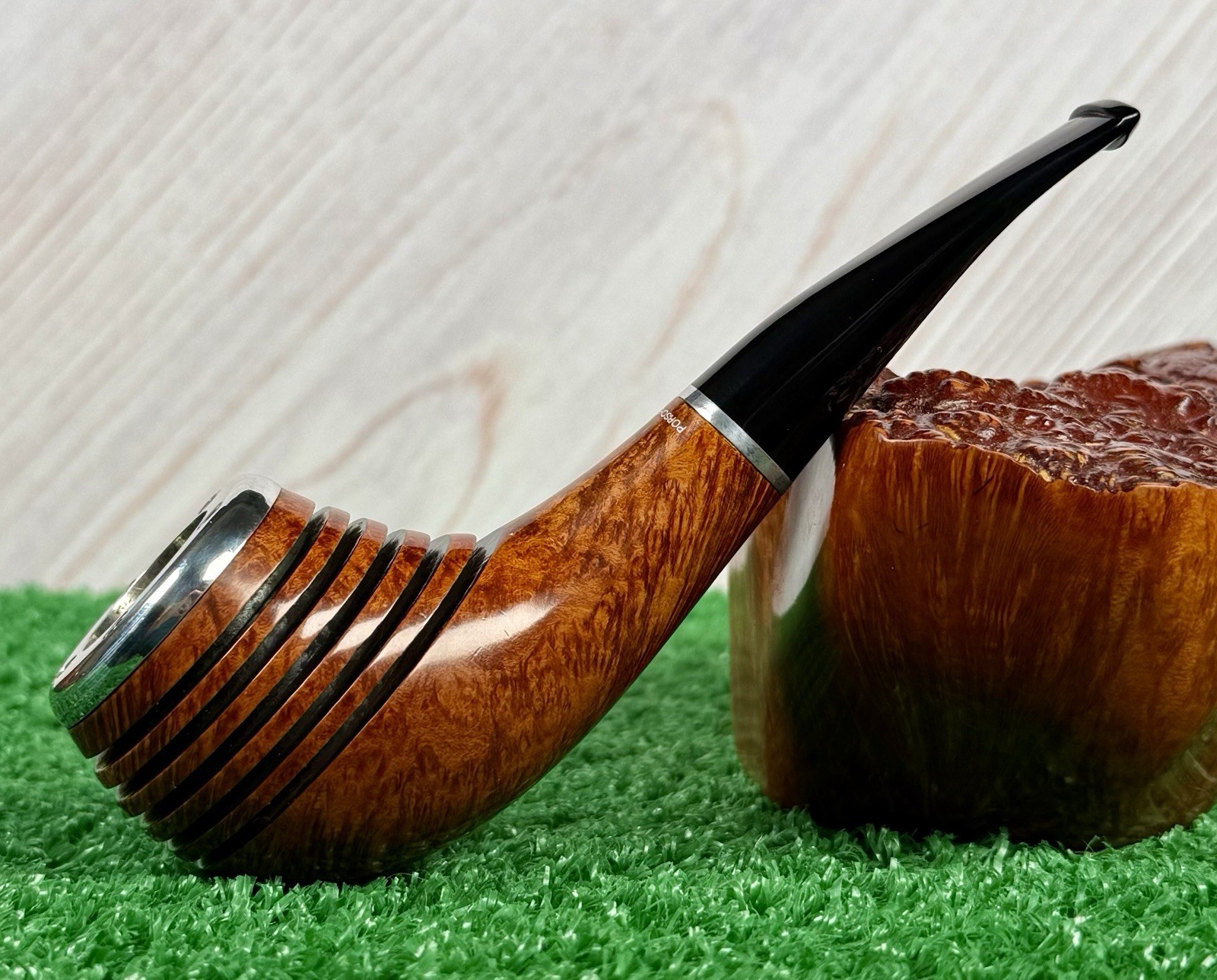 PORSCHE DESIGN 271-04 BELGE ESTATE PIPE IN MINT CONDITION. ONLY TEST SMOKED!