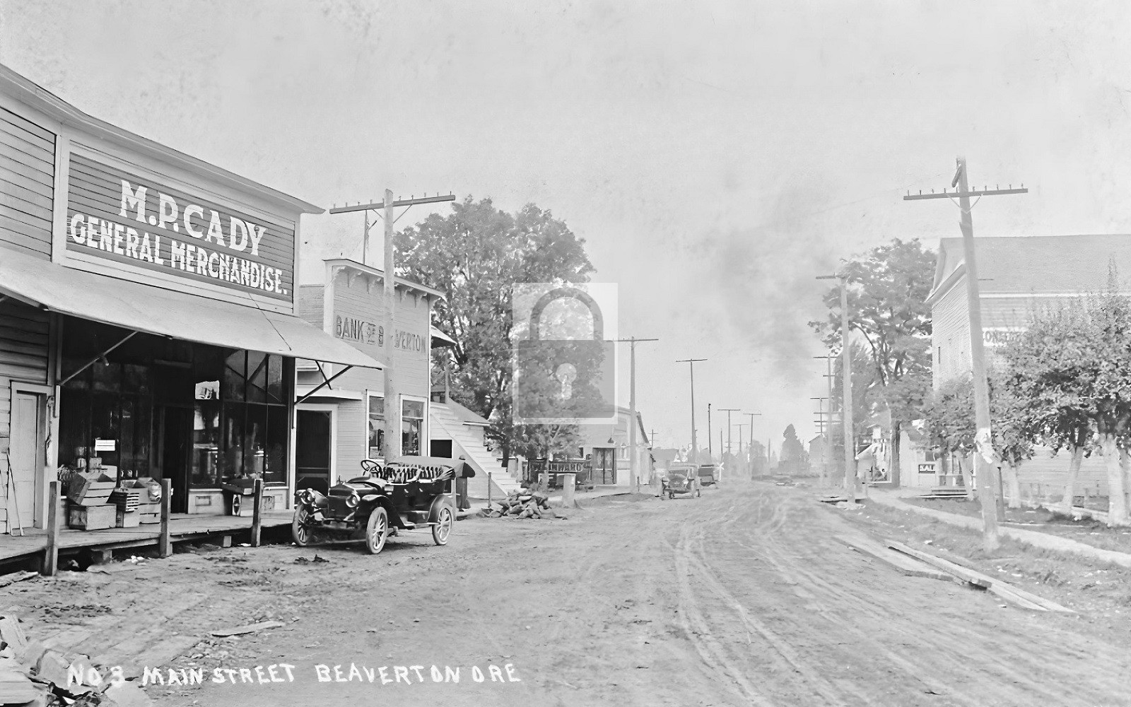 Main Street View Beaverton Oregon OR – Reprint