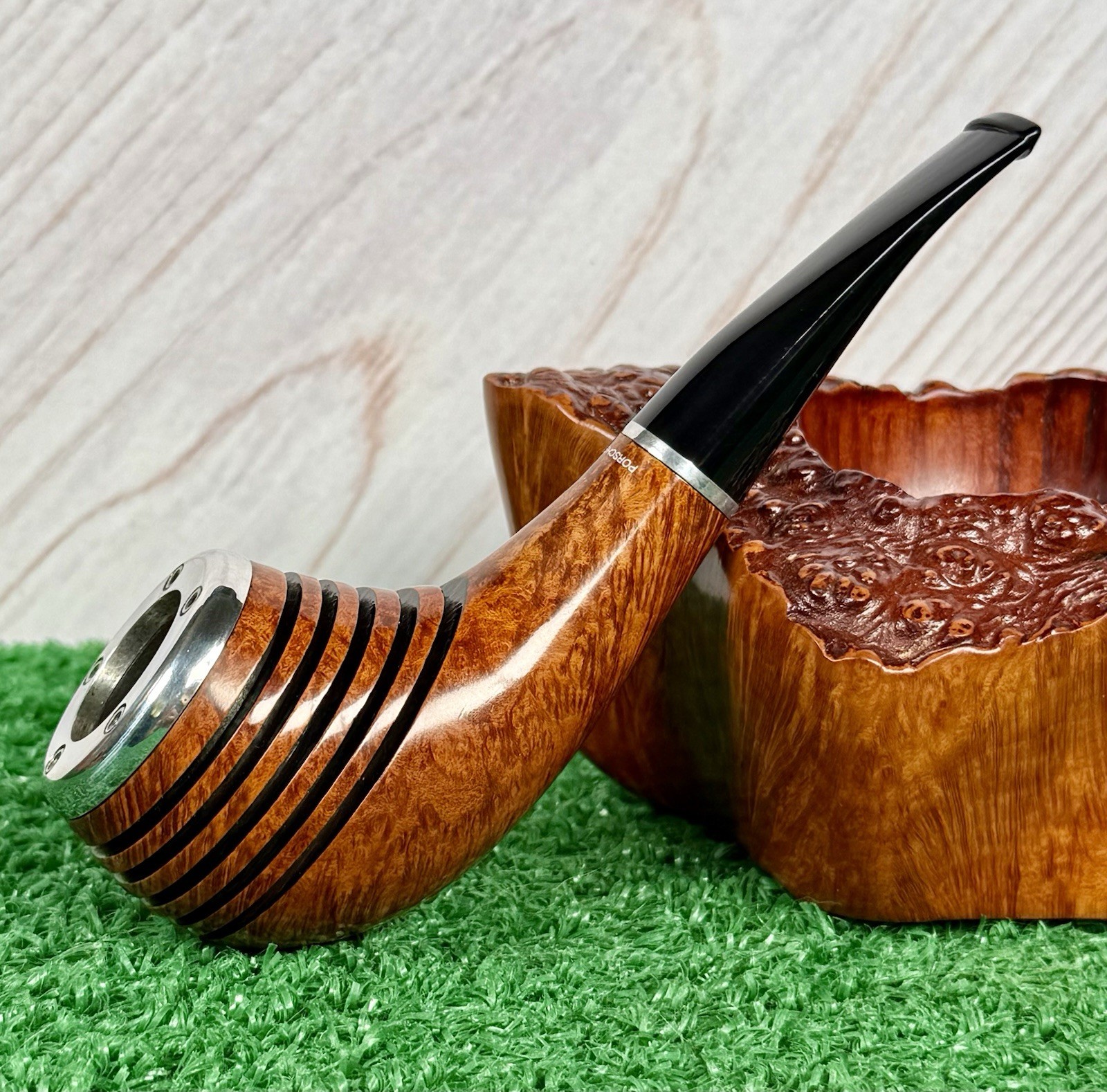 PORSCHE DESIGN 271-04 BELGE ESTATE PIPE IN MINT CONDITION. ONLY TEST SMOKED!