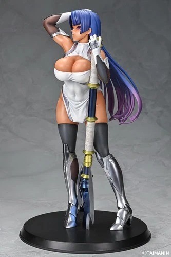 Q-six Taimanin RPG – Yatsu Murasaki Suntan Ver. – Painted PVC Figure 1:8 Scale