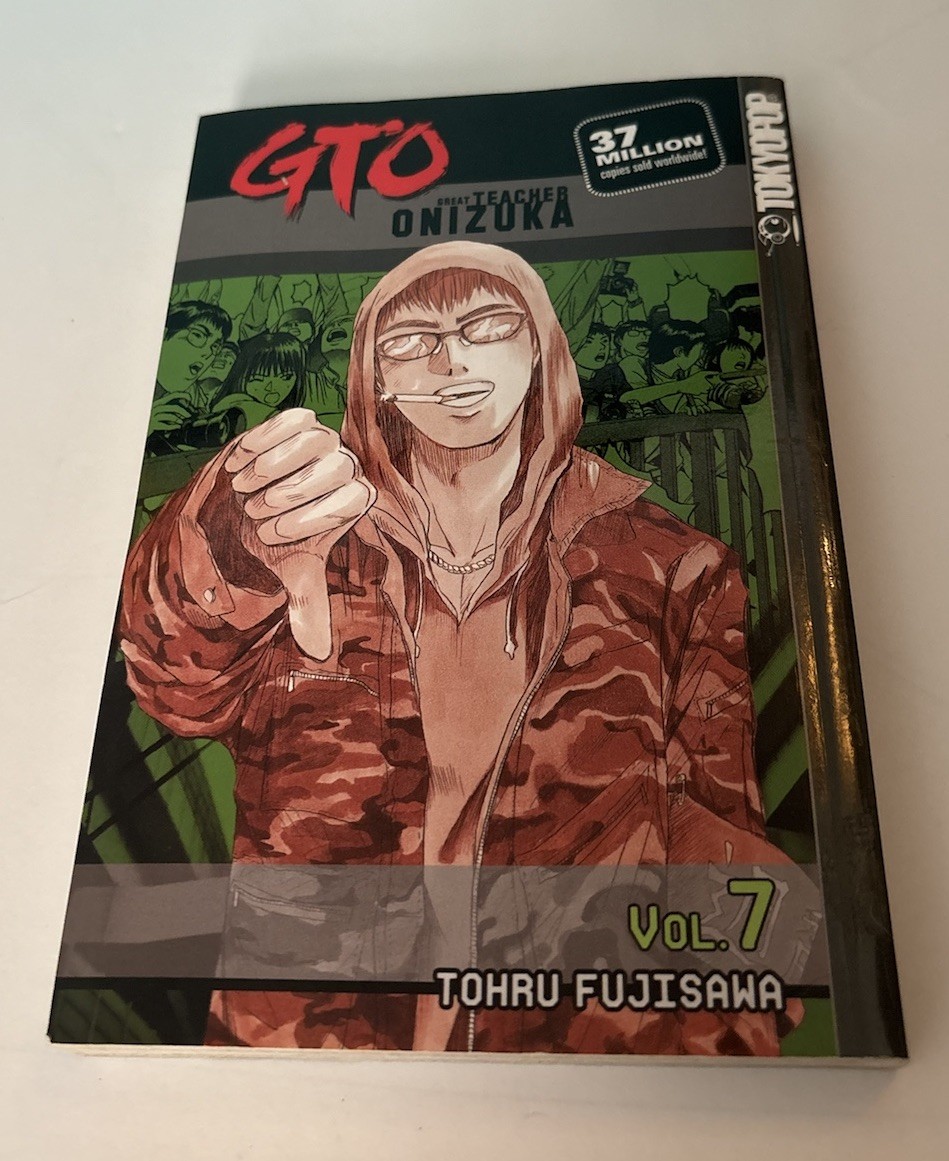 GTO Great Teacher Onizuka Vol 7 English Tokyopop Tohru manga First Printing oop