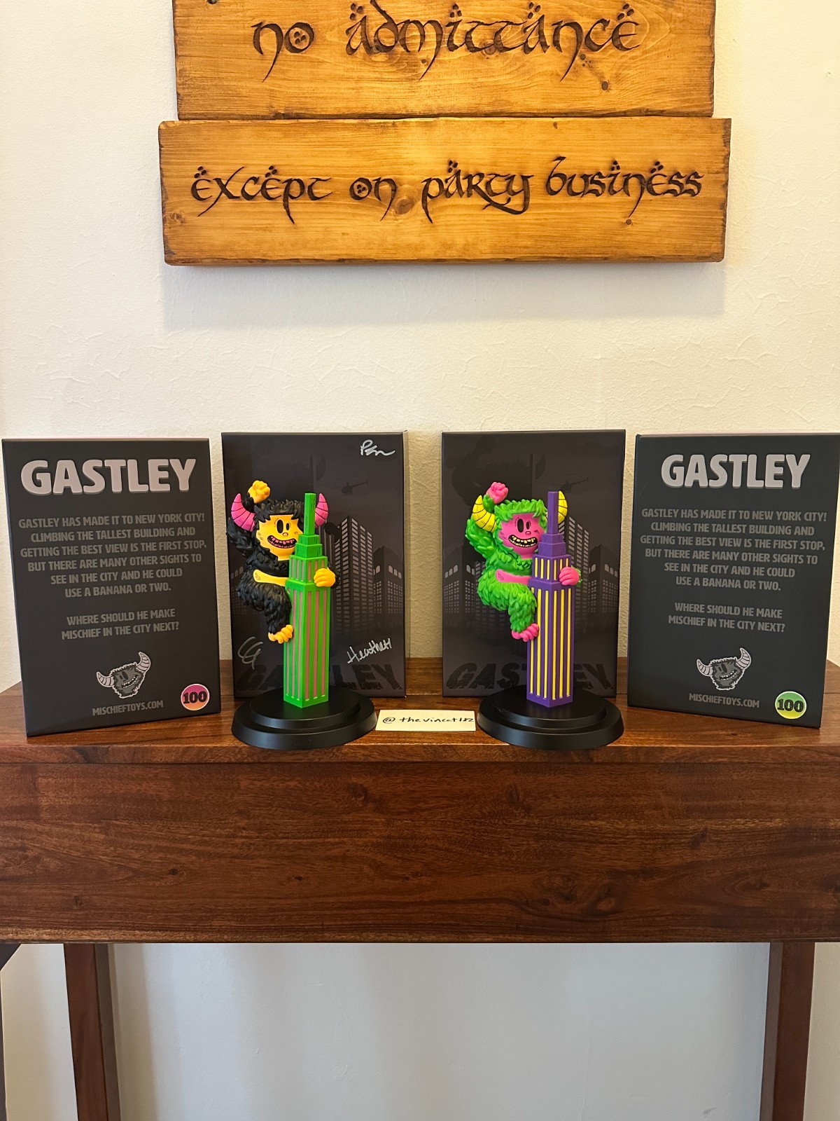 Kong Gastley BUNDLE – LE 100 x2 Night of Mischief Exclusive 2024 | Mischief Toys
