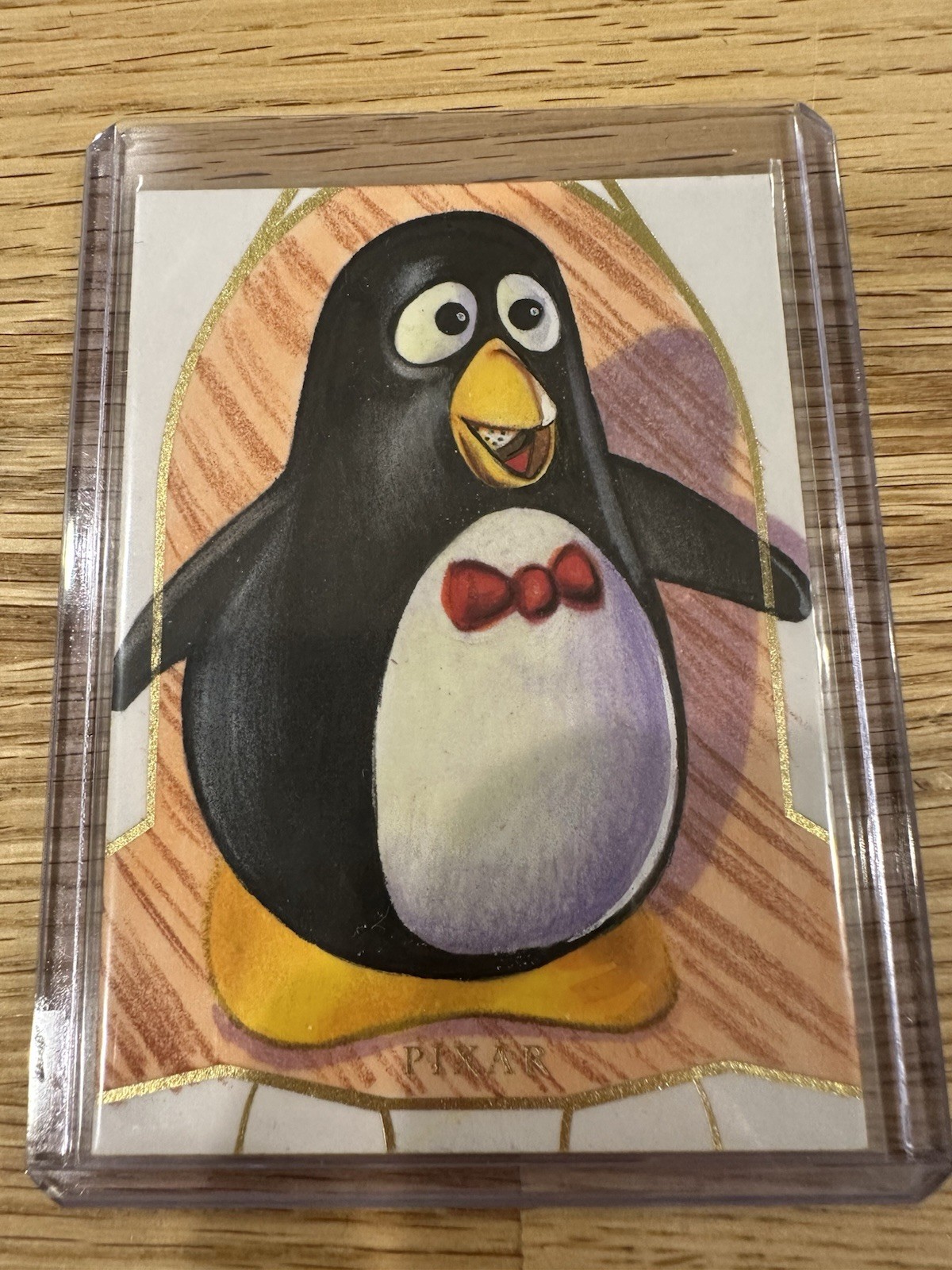2025 Topps 30 Years Of Toy Story Wheezy 1/1 Gold Sketch By Semra Bulut