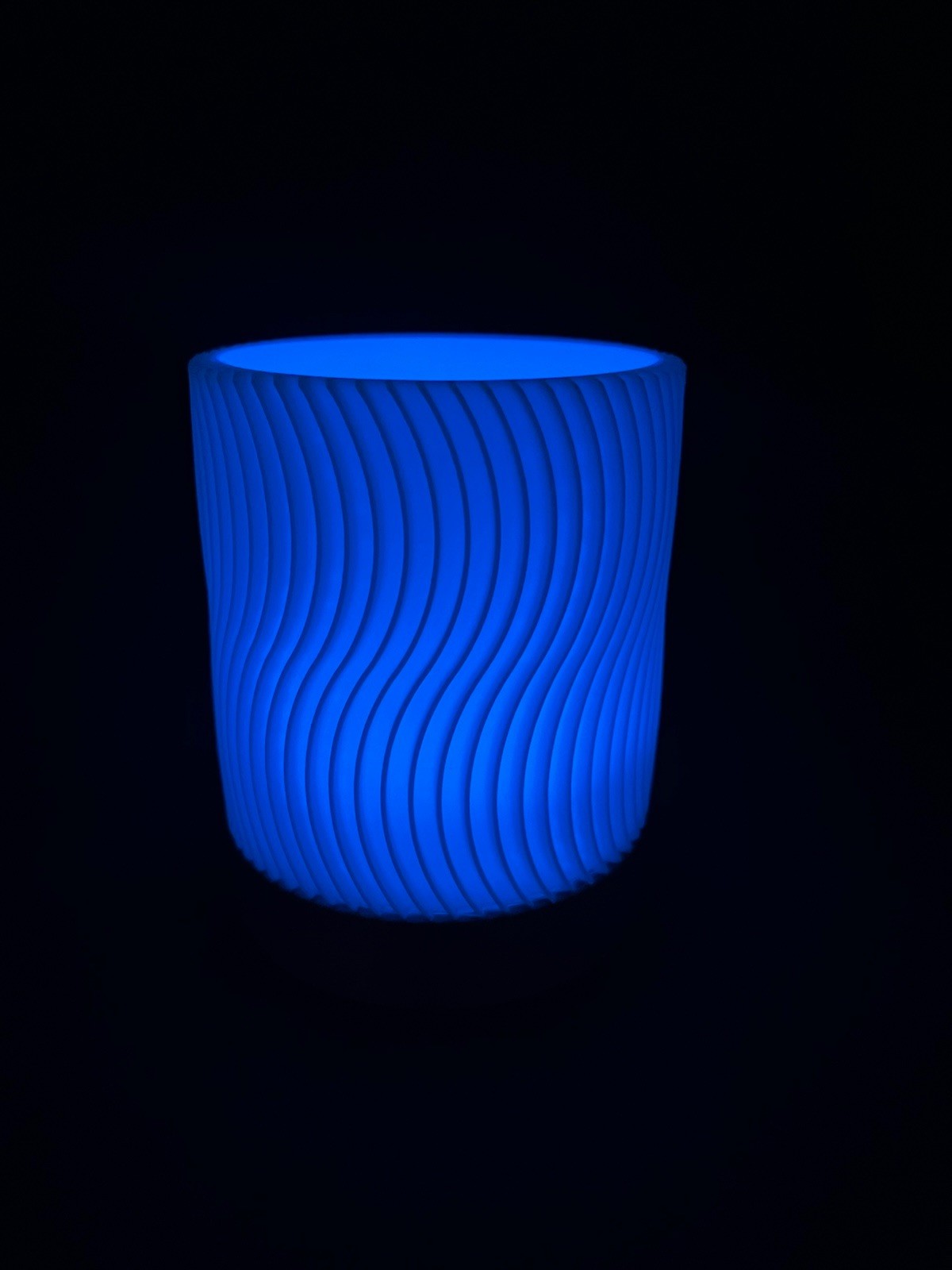 New Plastic Wall Planter/or Wall Lamp. Attractive Home Decor Piece.
