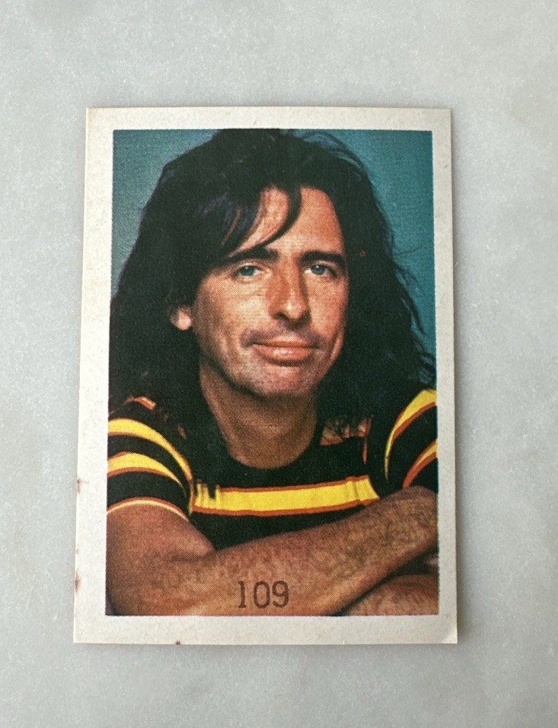 1980 Empacadora Reyauca Pop Festival Stickers #109 Alice Cooper