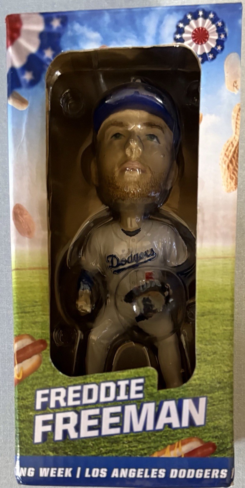 Freddie Freeman LA Dodgers 2024 Opening Week Bobblehead Bank of America