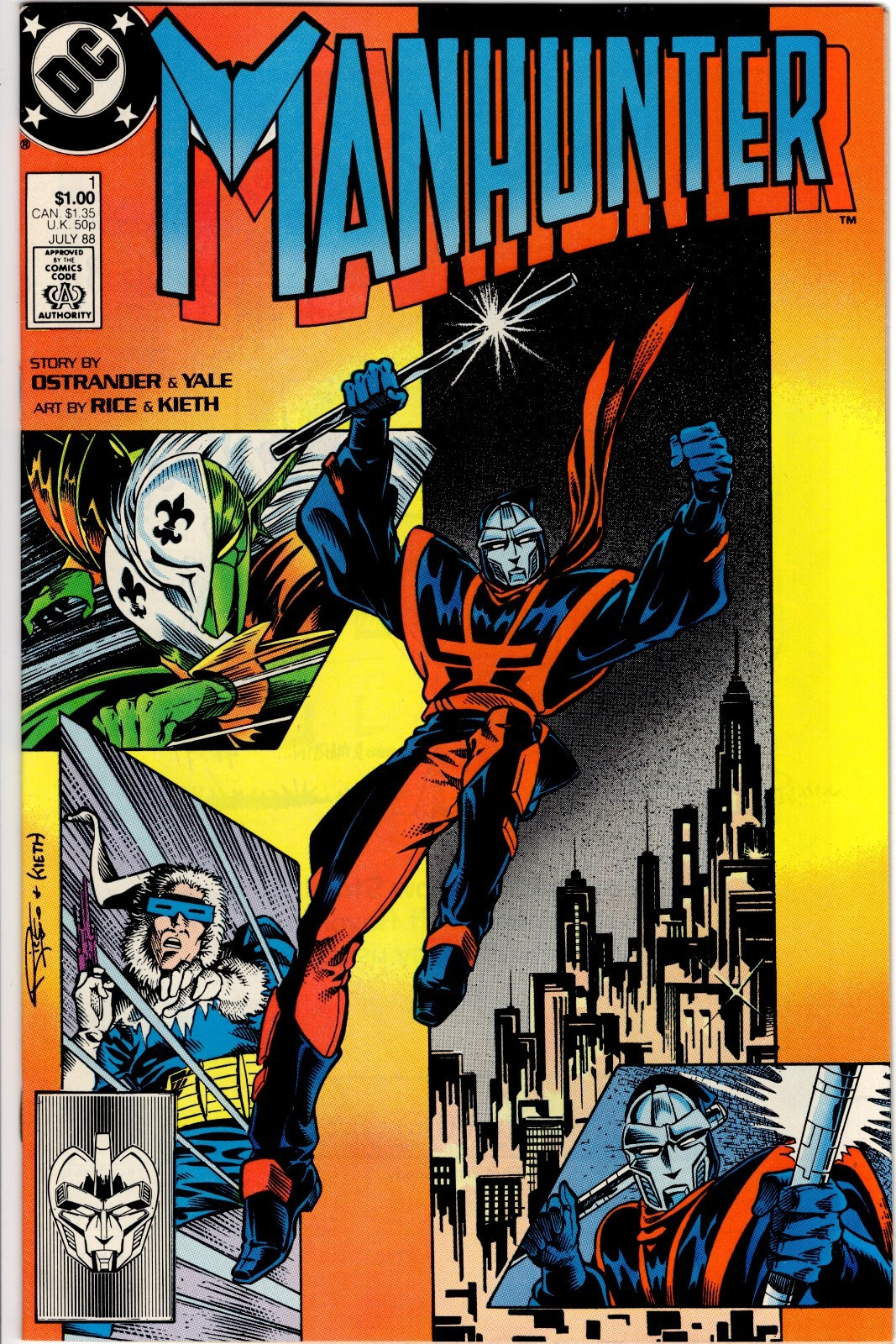 MANHUNTER #1 (1988): Sam Kieth: VF