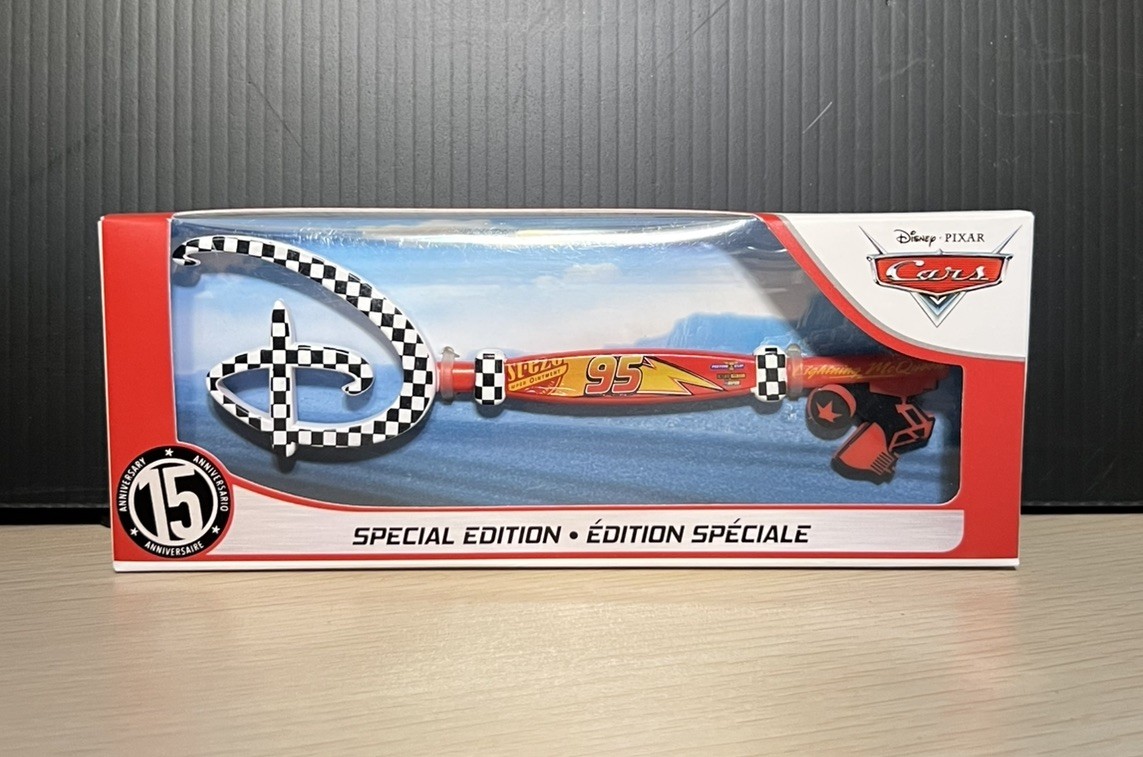 Disney – Cars 15th Anniversary Collectible Key – Special Edition