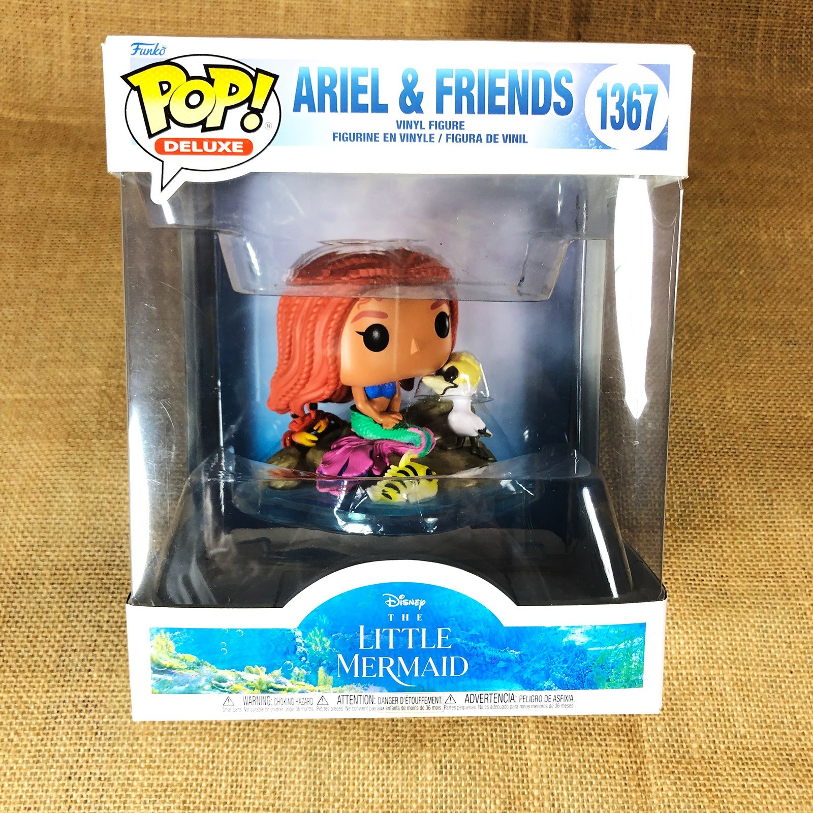 Disney -The Little Mermaid, Ariel & Friends -Funko Pop! Deluxe Vinyl Figure 1367