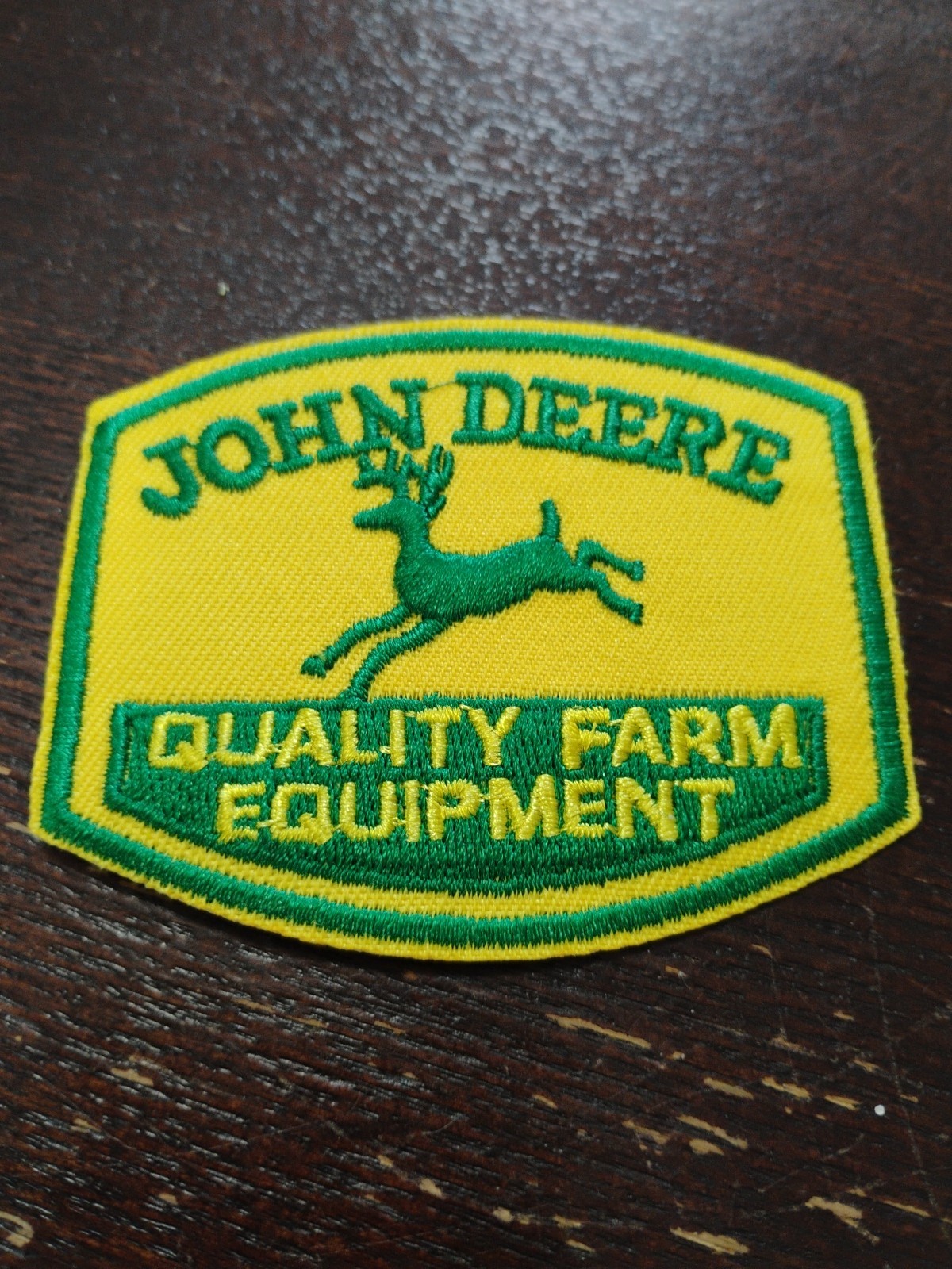 🚜🚜 New John Deere Embroidered Iron On Patch Free Shipping