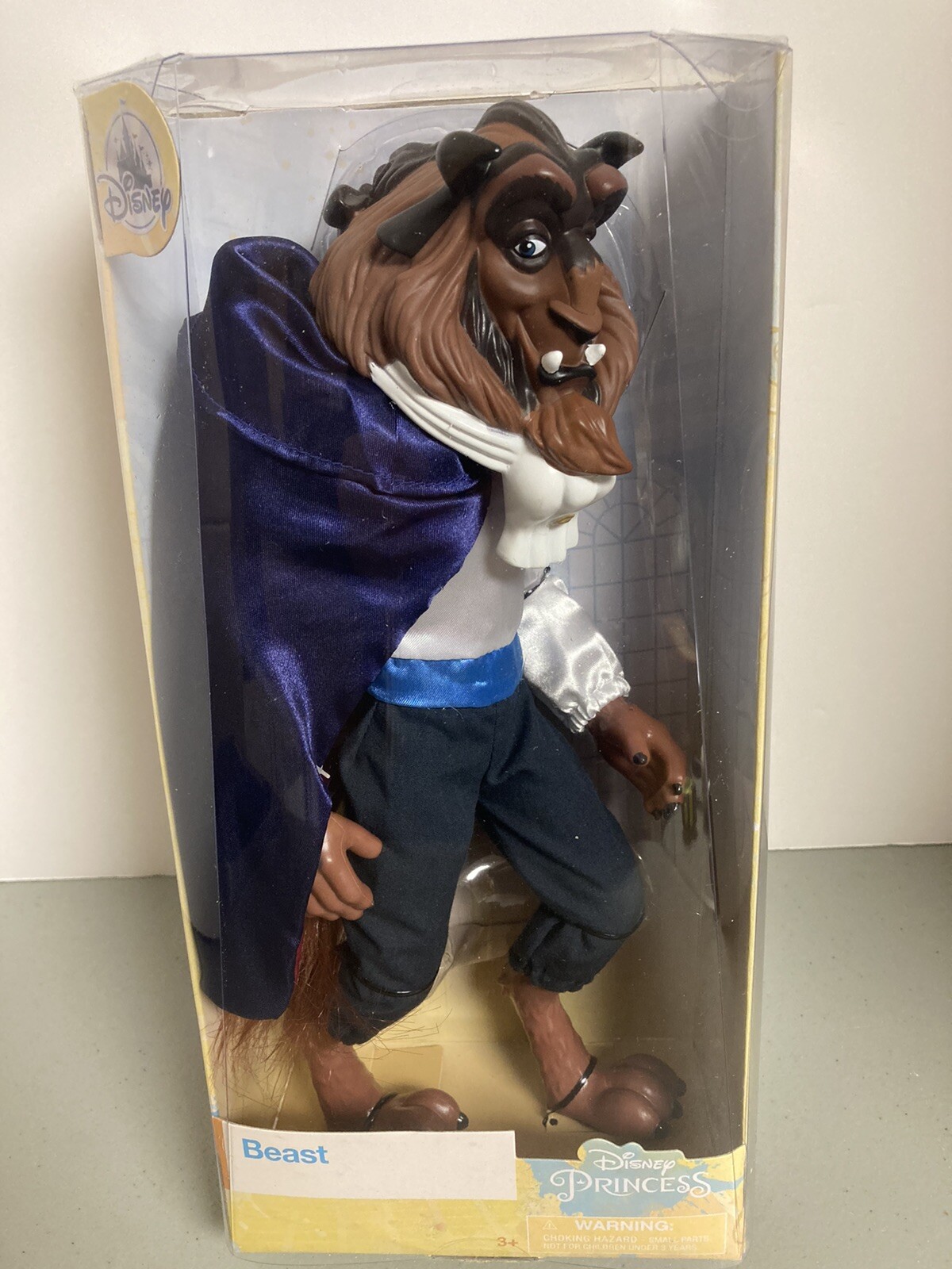 Disney Store “The Beast” Classic Doll – Beauty and the Beast – 12” – NEW