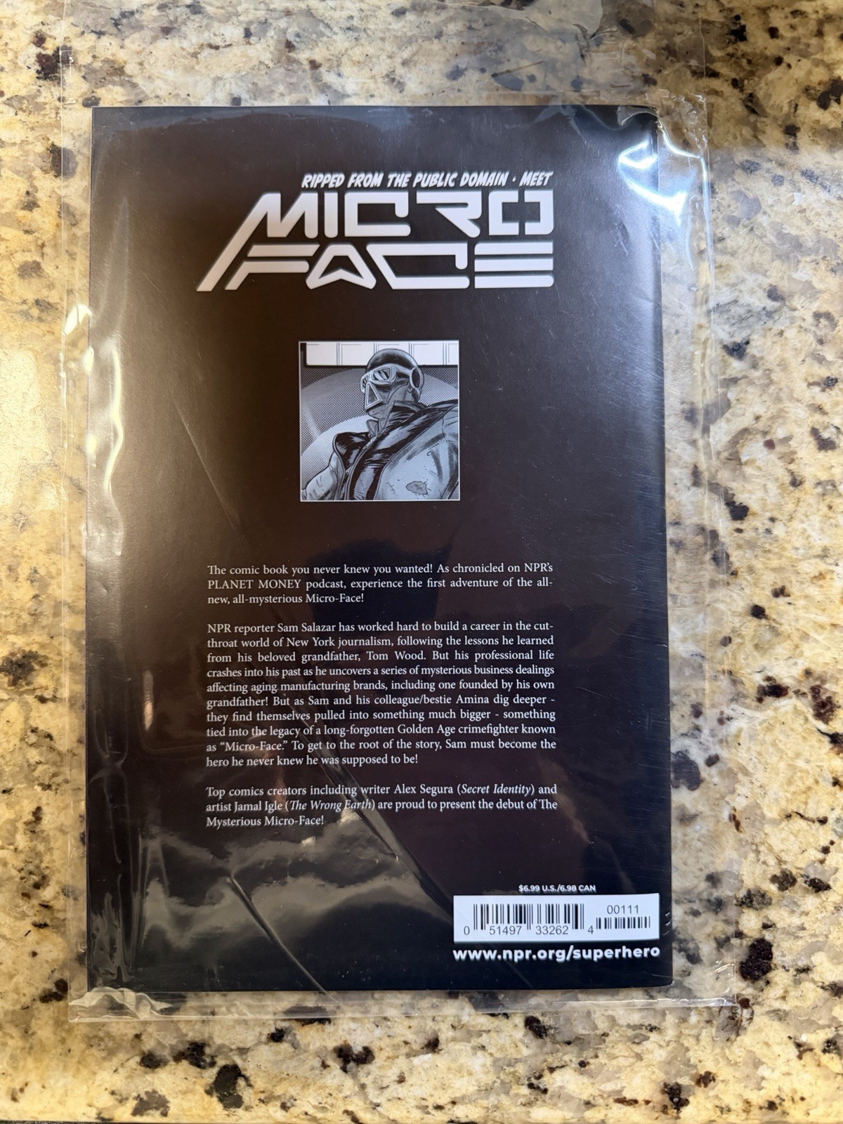 First Edition MicroFace Comic Planet Money Rare Limited Edition