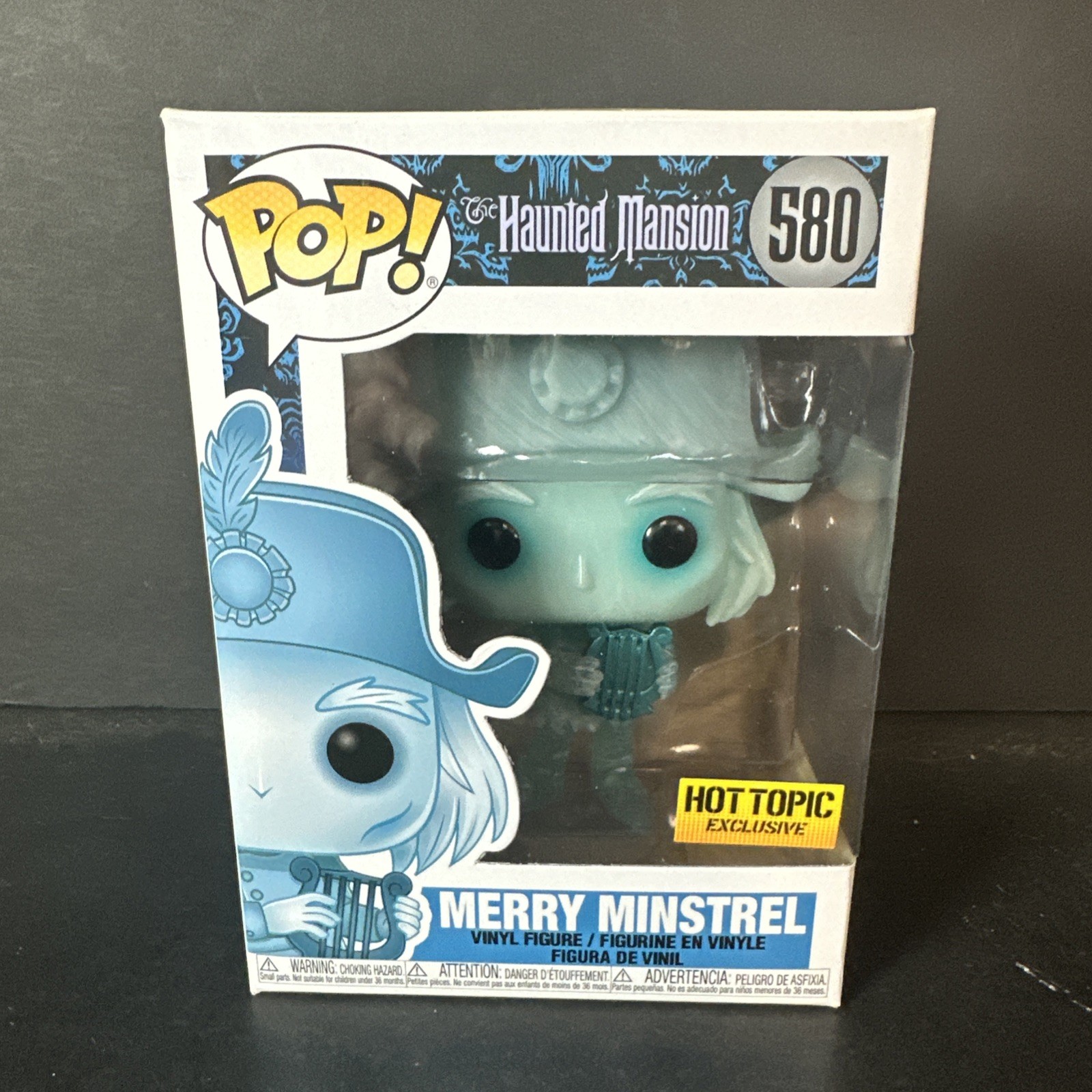 Funko Pop! Merry Minstrel 580 Hot Topic Exclusive Disney Movie Vinyl Figure Toy