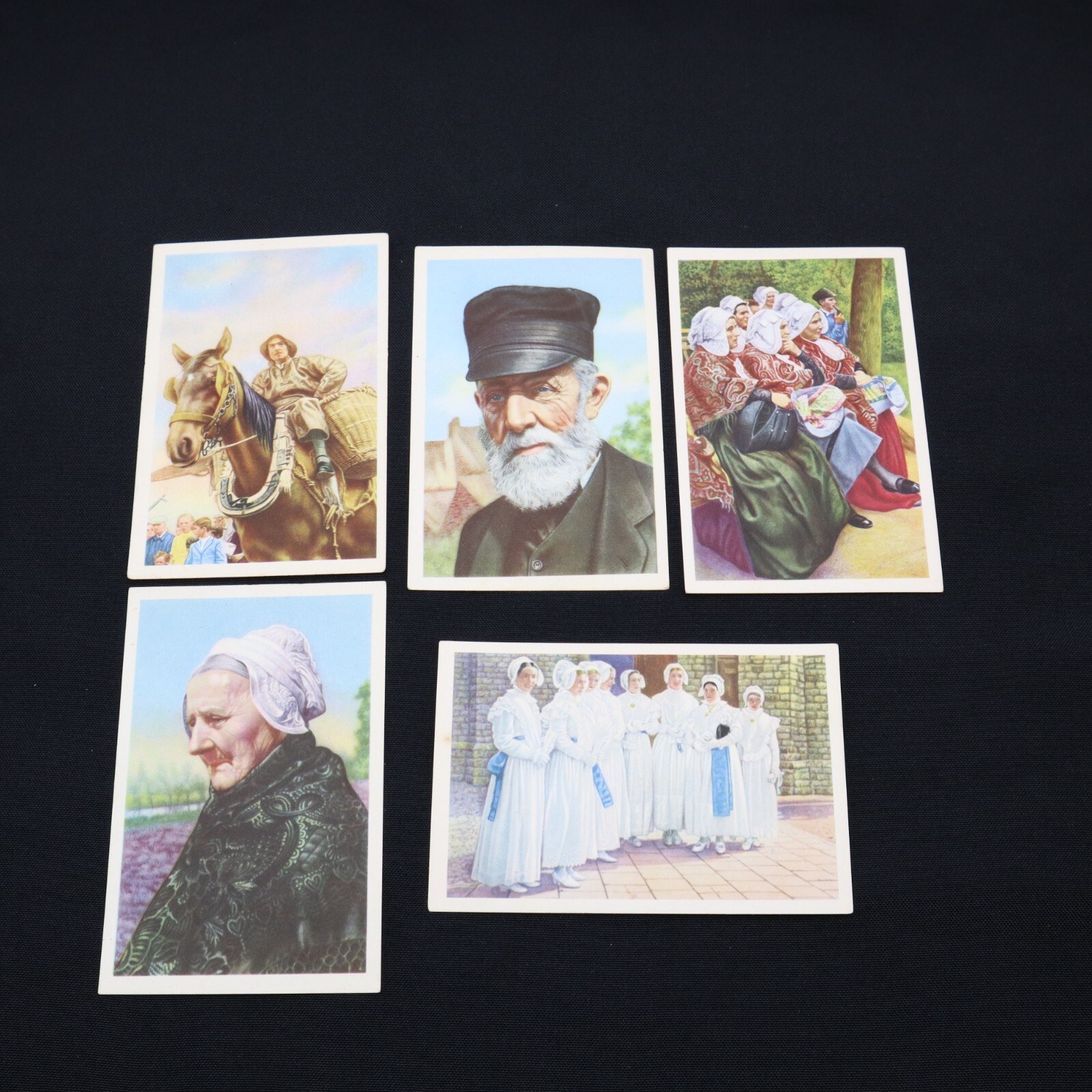 116 Belgian (Belge) Folklore Colored Trade Card Lot – Côte d’Or 2nd Series 3 x 5