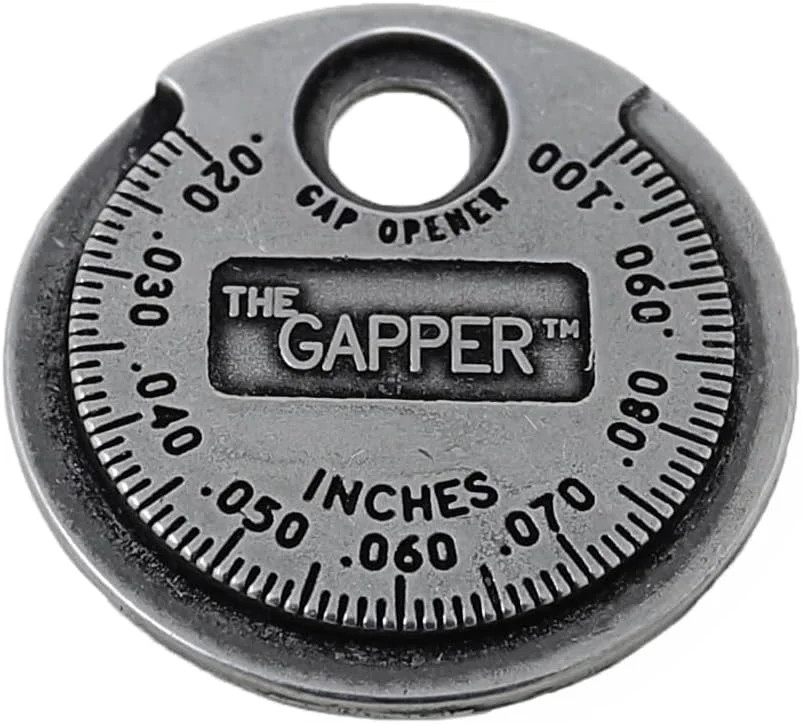 CTA Tools 3235 Spark Plug Gapper: Coin-Style Spark Plug Gap Tool, 0.020″-0.100″