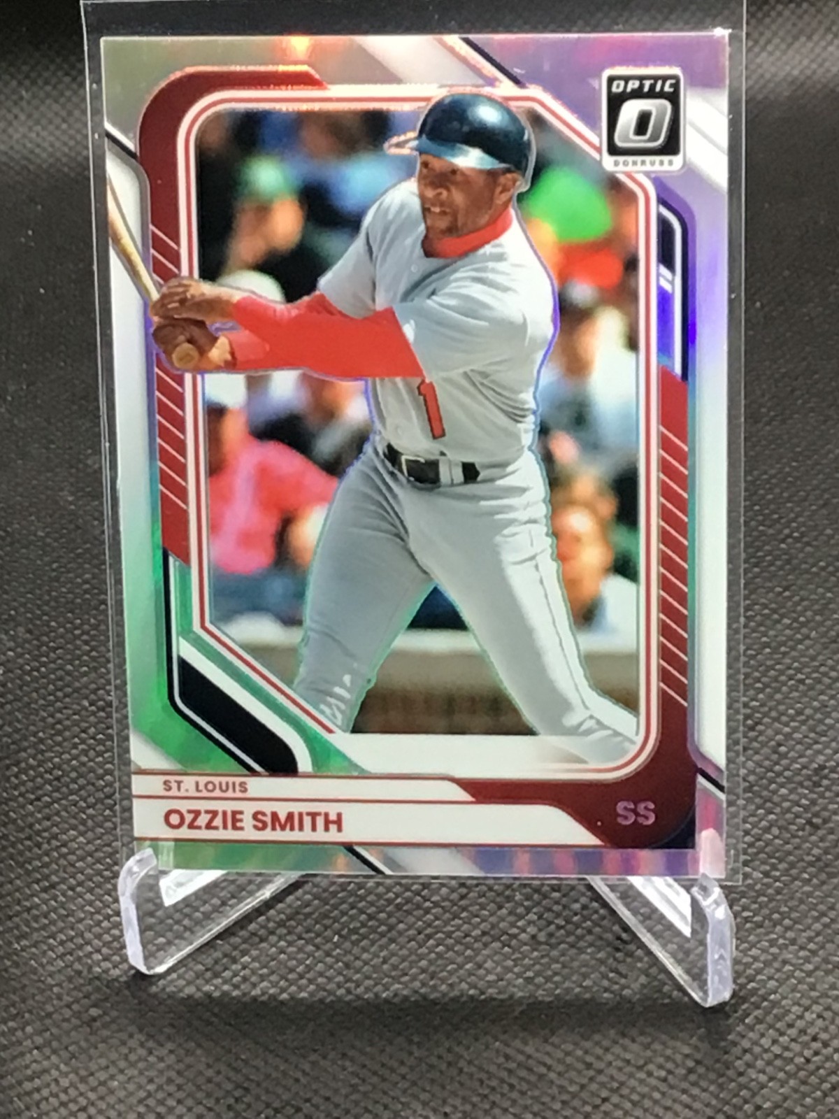 2026 Donruss Baseball Silver Optic & Base Optic #16 Ozzie Smith