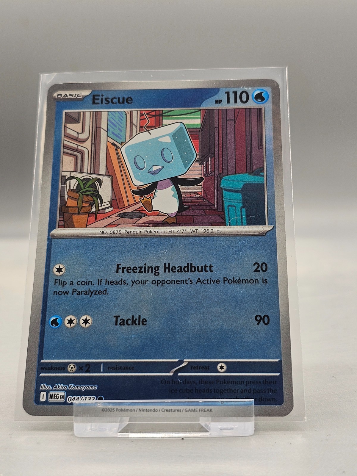 044/132 Eiscue : (Reverse Holo) Card : Mega Evolution : Pokemon TCG