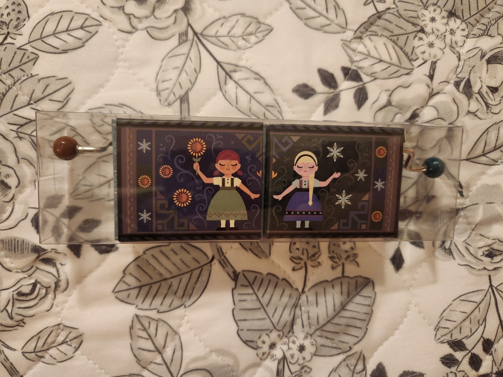 Japan Tokyo Disney Resort Music Box Set Elsa Ana Frozen Fantasy Springs