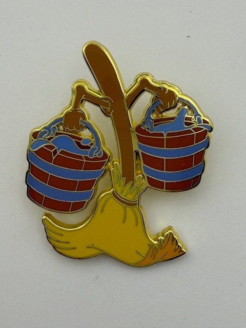 Magic Broom Disney Fantasia Characters Mystery The Sorcerer’s 2025 Disney Pin G0