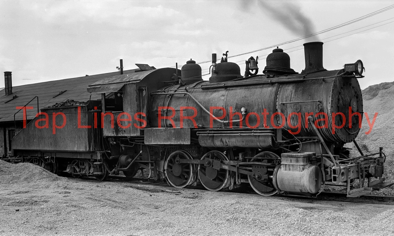 Chicago Gravel Co #2 0-6-0 Rockdale IL 4-6-1953 ex Lasalle & BureauNEW 5X8 PHOTO