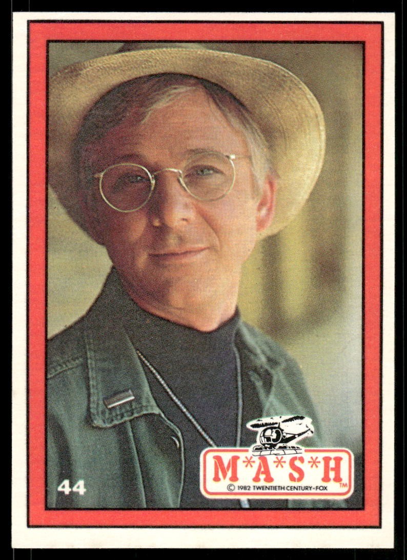 MASH 1982 War Comedy TV Show Donruss Card #44 (NM)