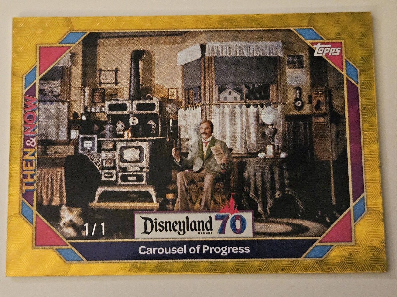Topps Disneyland 70th Anniversary Carousel Of Progress 1/1
