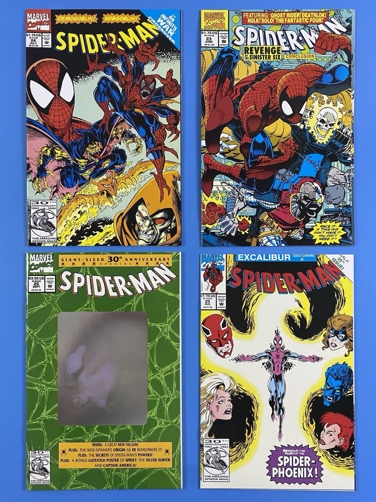 Spider-man #1-37 Marvel (1990) McFarlane Complete Full Run NM/NM+ Lot Of (37)🔥