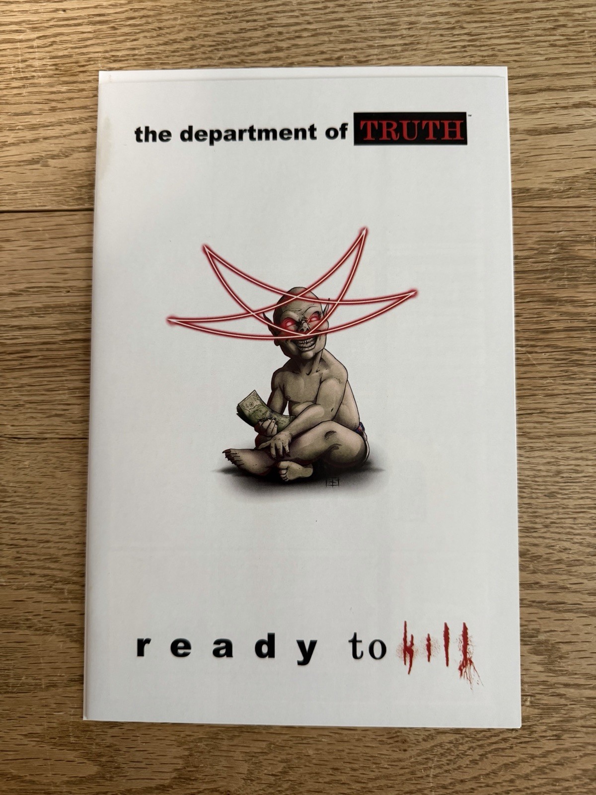 The Department Of Truth #12 Bryan SilverBax Notorious BIG Cover 374/500 Stain