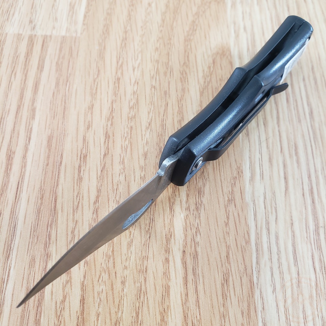 Lansky Aubuchon Small Folding Knife 2.25″ Satin Stainless Steel Blade ABS Handle
