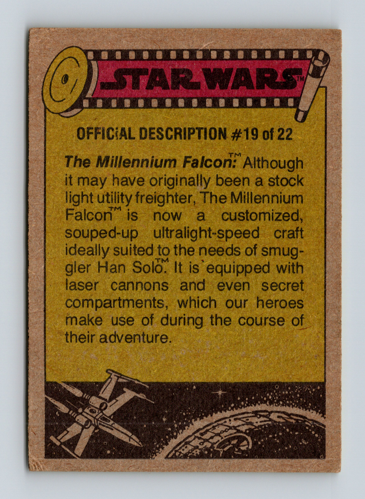 1977 Topps Star Wars Series 3 Yellow #172 Droids In The Escape Pod Poor