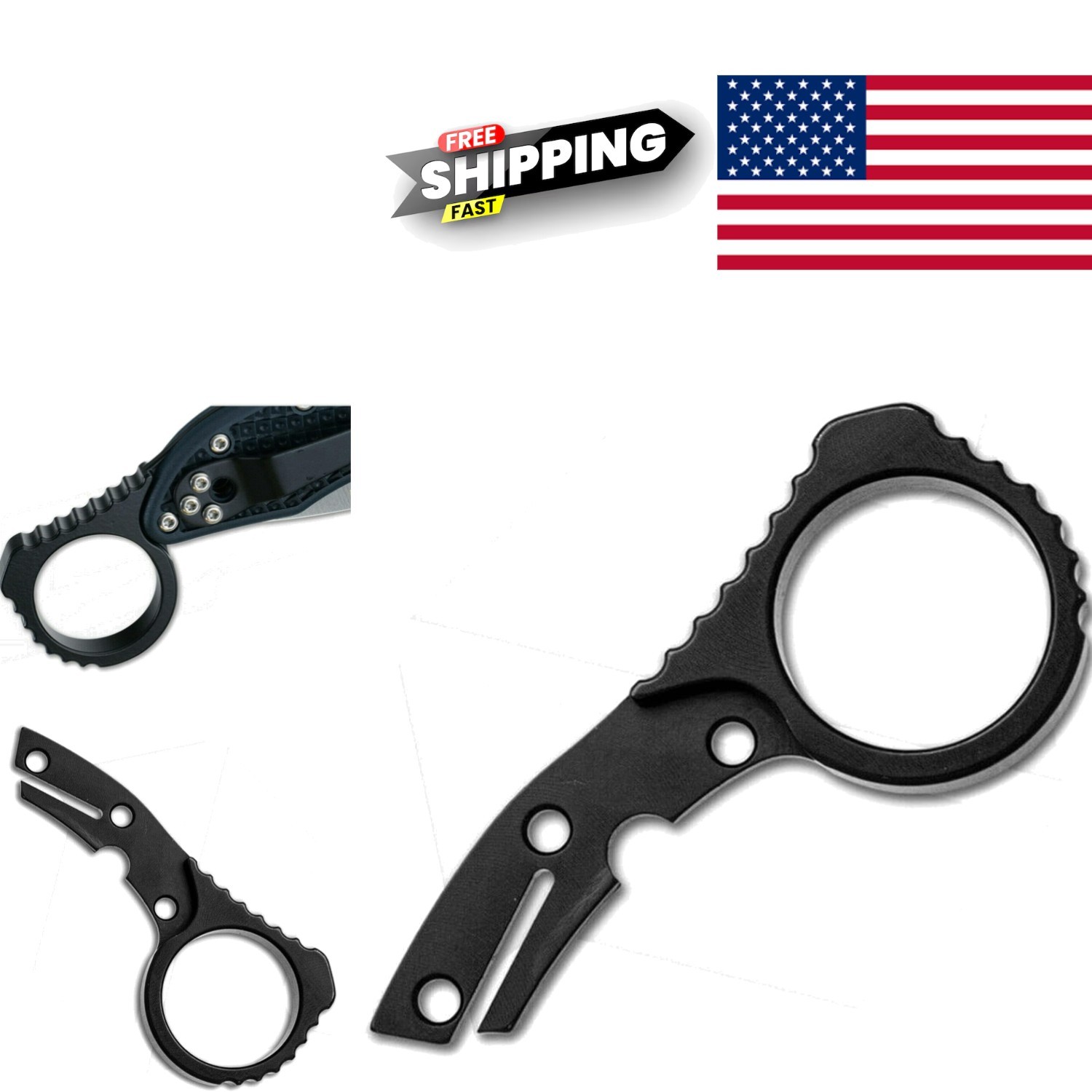 Lightweight Back Spacer Signet Ring for Delica 4 Knives Easy Installation