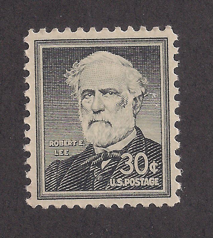 ROBERT E LEE – CONFEDERATE GENERAL – 1957 U.S. POSTAGE STAMP – MINT CONDITION